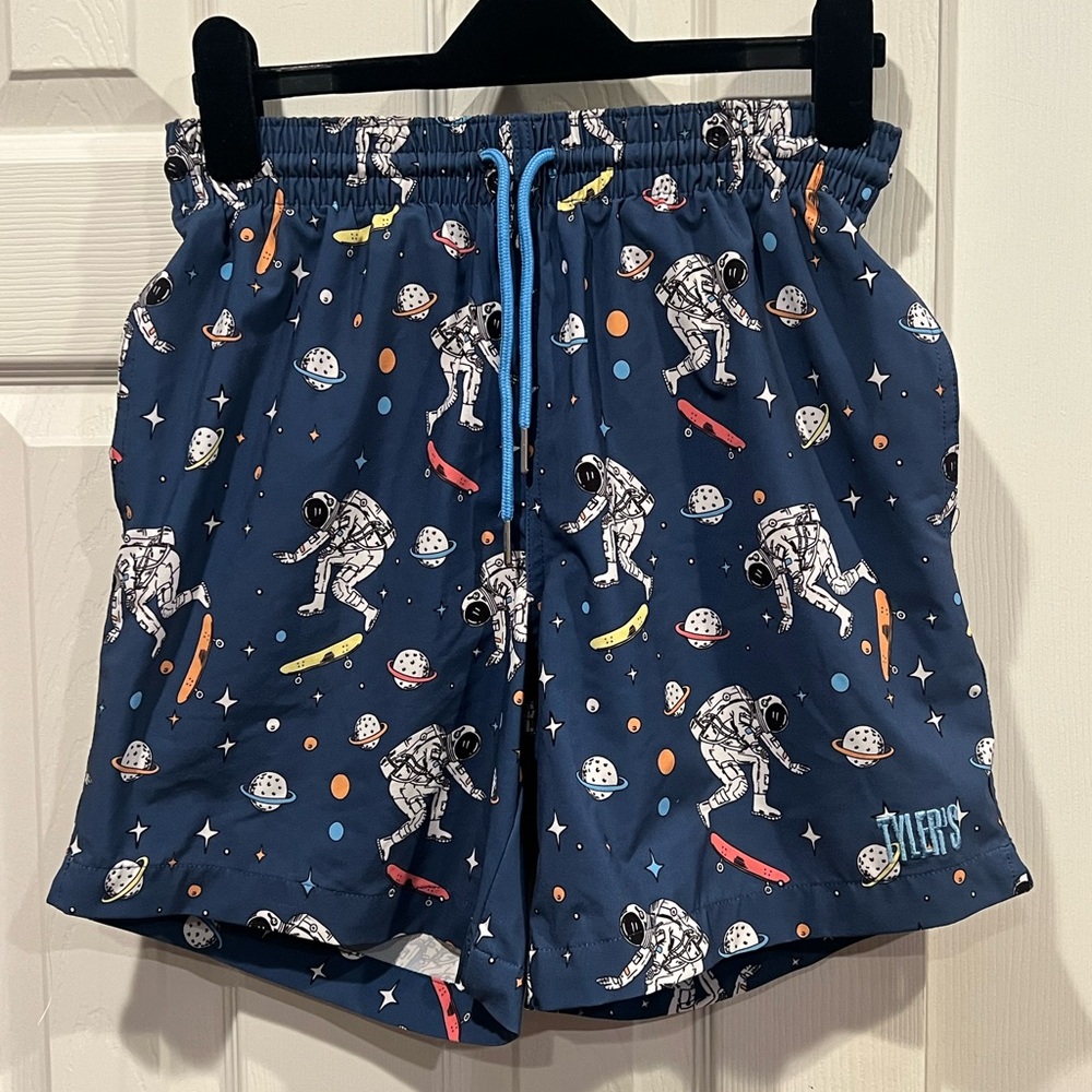Tyler’s brand Astronaut graphic mens swimsuit